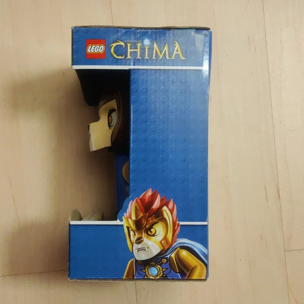 Lego Chima Laval Blue Tan and Yellow Figure Alarm Clock